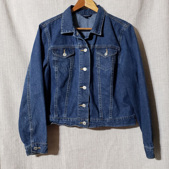 Lands' End Jackets & Blazers - Land's End denim jacket